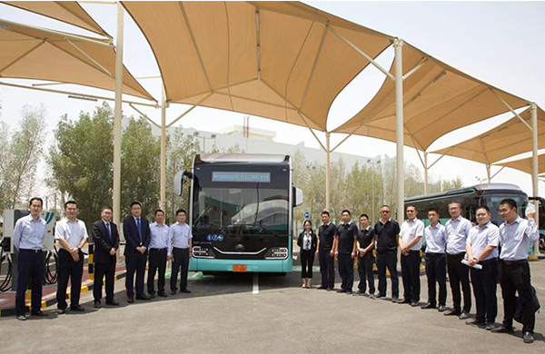Første flåte av elektriske busser levert, Yutong plugger seg inn i fremtiden for grønn transport i Qatar